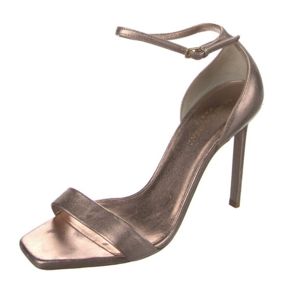 Saint Laurent leather heels - Picture 1 of 5